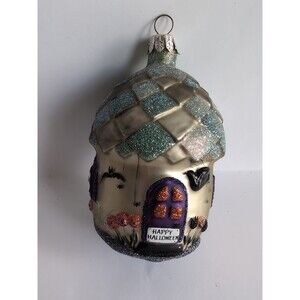 Patricia Breen Spring Acorn House Halloween Ornament 2002 Christmas
